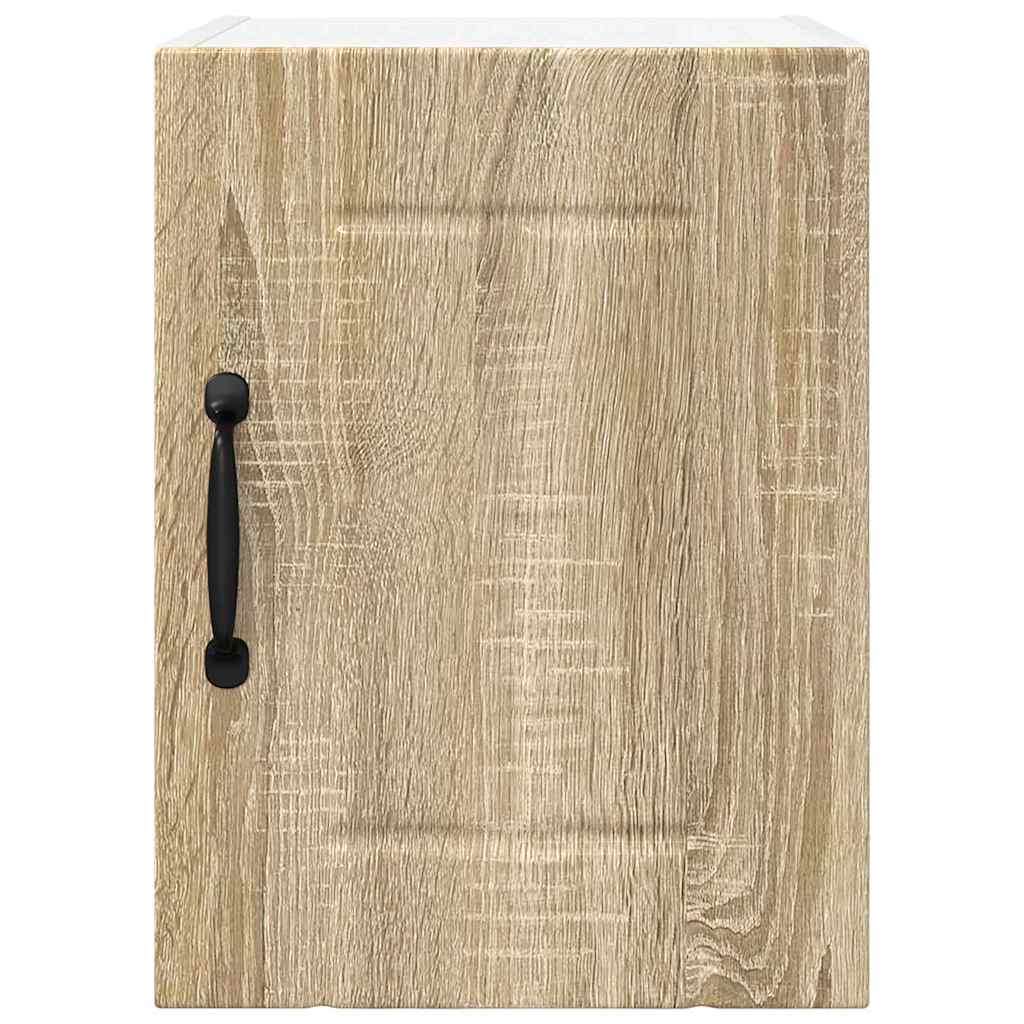 Küchenhängeschrank mit Regal 2 pcs Sonoma-Eiche 30 x 31 x 40 cm